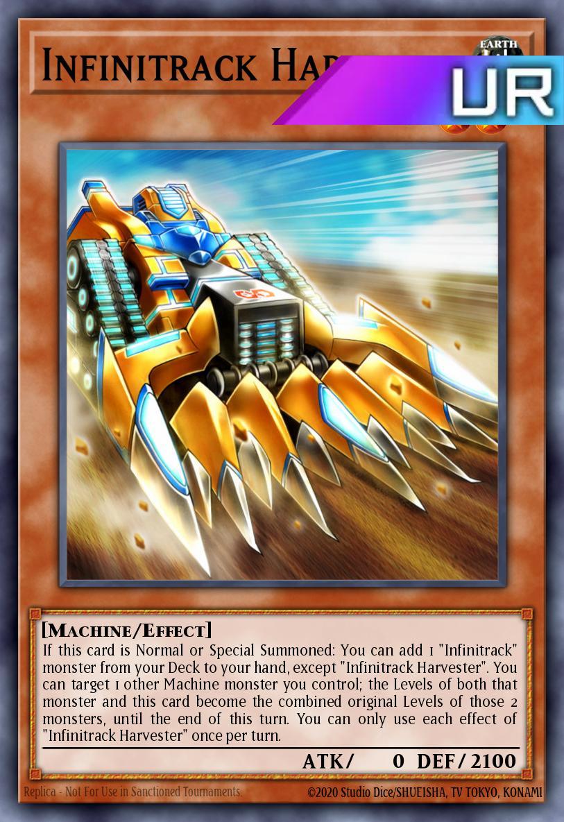 Infinitrack Harvester - RA05-EN014 - 1st Edition - Ultra Rare