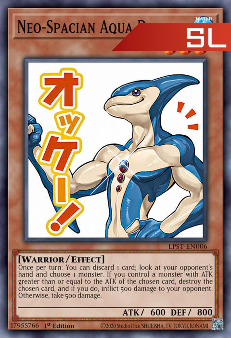 Neo-Spacian Aqua Dolphin (Variant Art) - RA05-EN088 - 1st Edition - Starlight Rare