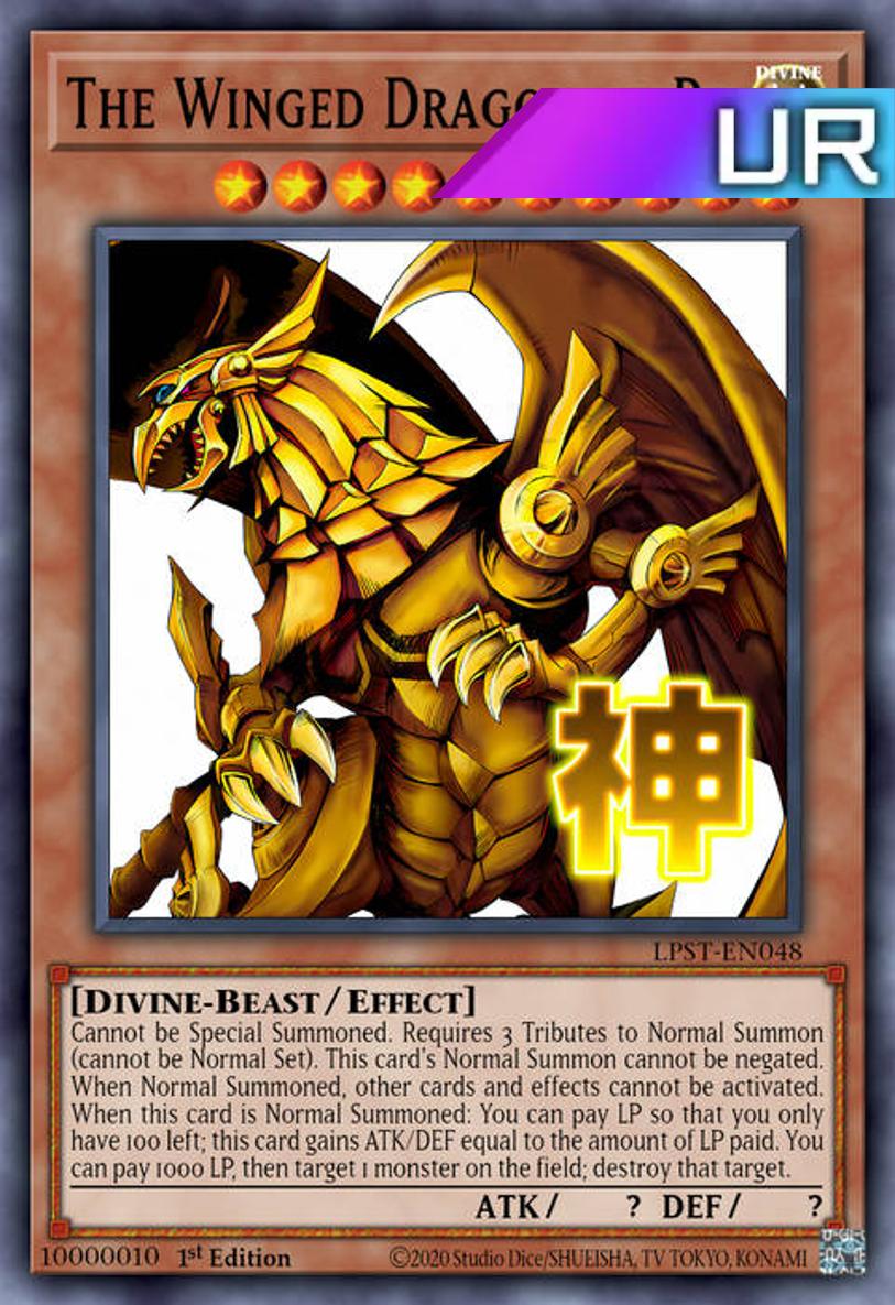 The Winged Dragon of Ra (Variant Art) - RA05-EN130 - 1st Edition - Ultra Rare