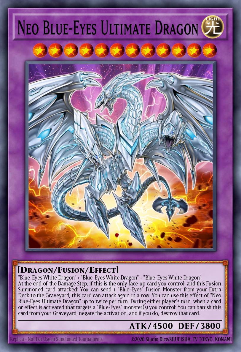 Neo Blue-Eyes Ultimate Dragon - SDWD-EN035 - 1st Edition - Common
