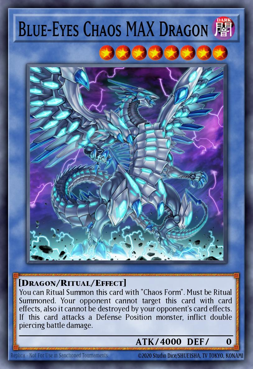 Blue-Eyes Chaos MAX Dragon - SDWD-EN009 - 1st Edition - Common