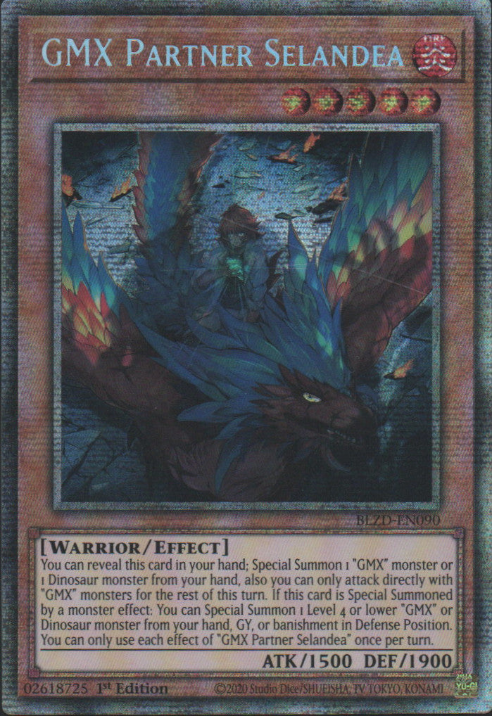 GMX Partner Selandea - BLZD-EN090 - 1st Edition - Starlight Rare