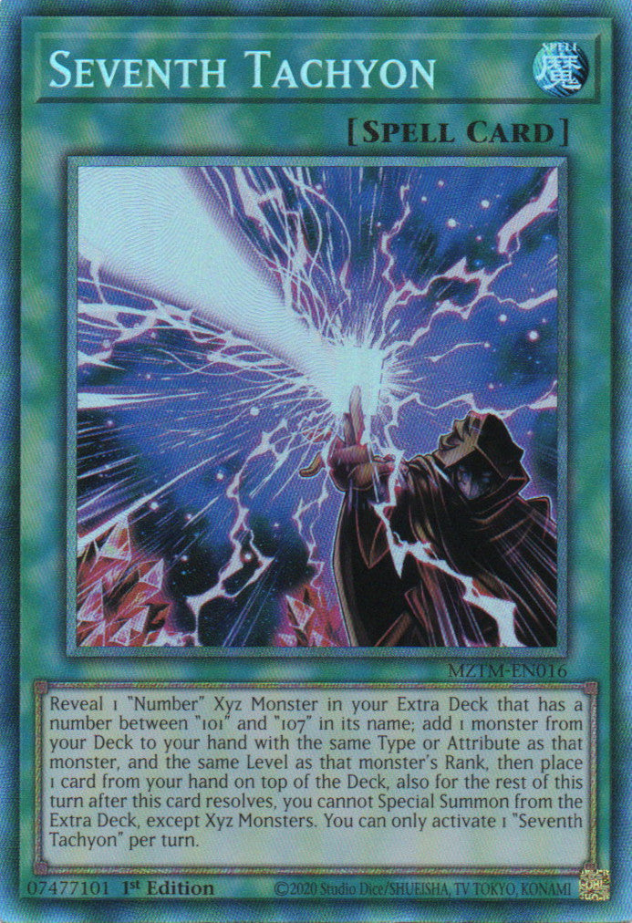 Seventh Tachyon - MZTM-EN016 - 1st Edition - Collector's Rare