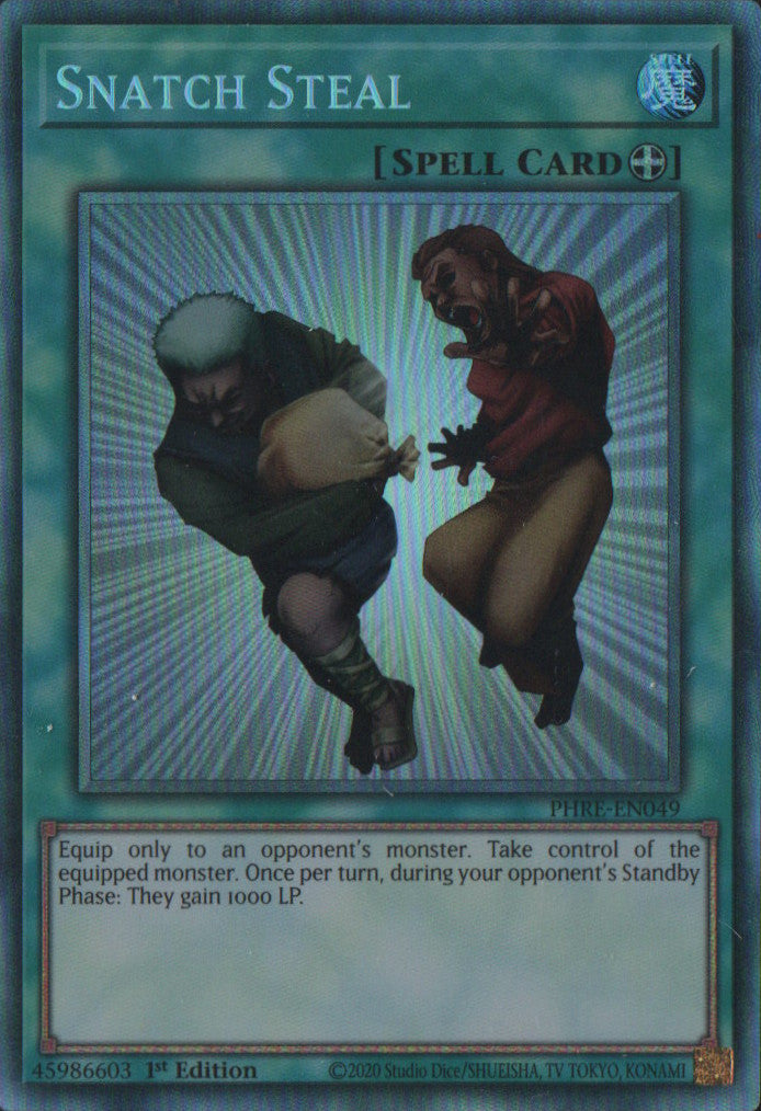 Snatch Steal - PHRE-EN049 - 1st Edition - Collector's Rare