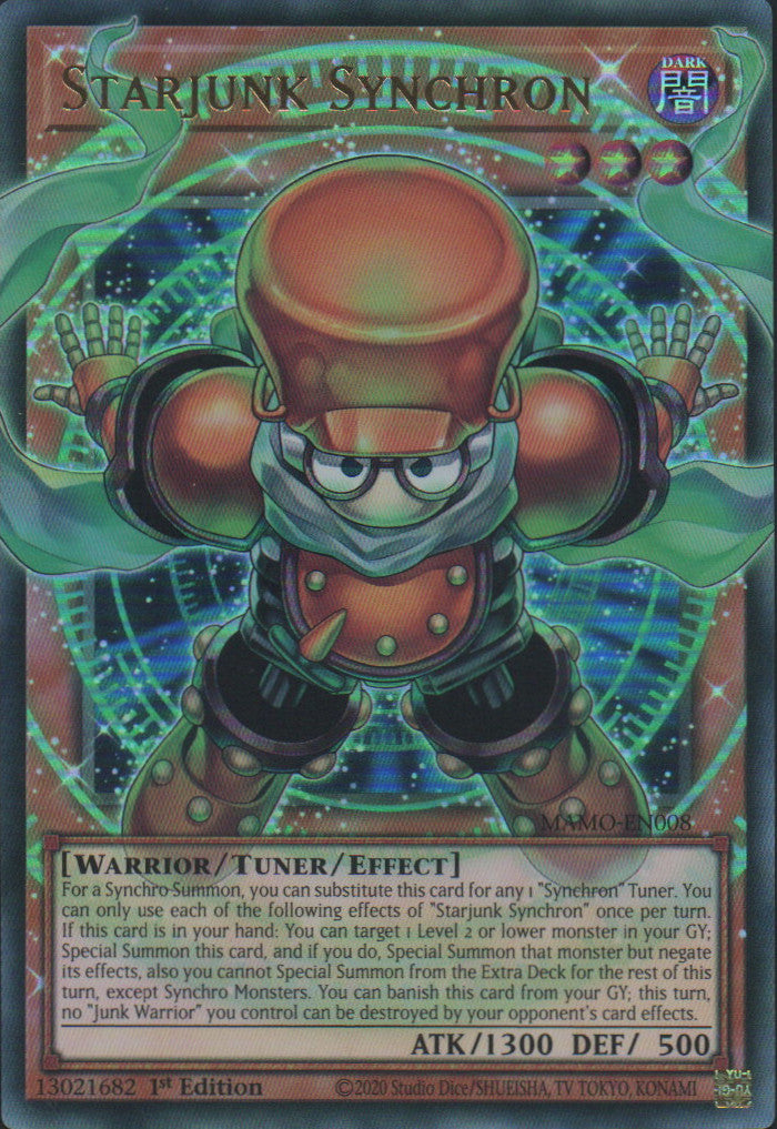 Starjunk Synchron (extended art) - MAMO-EN008 - 1st Edition - Ultra Rare