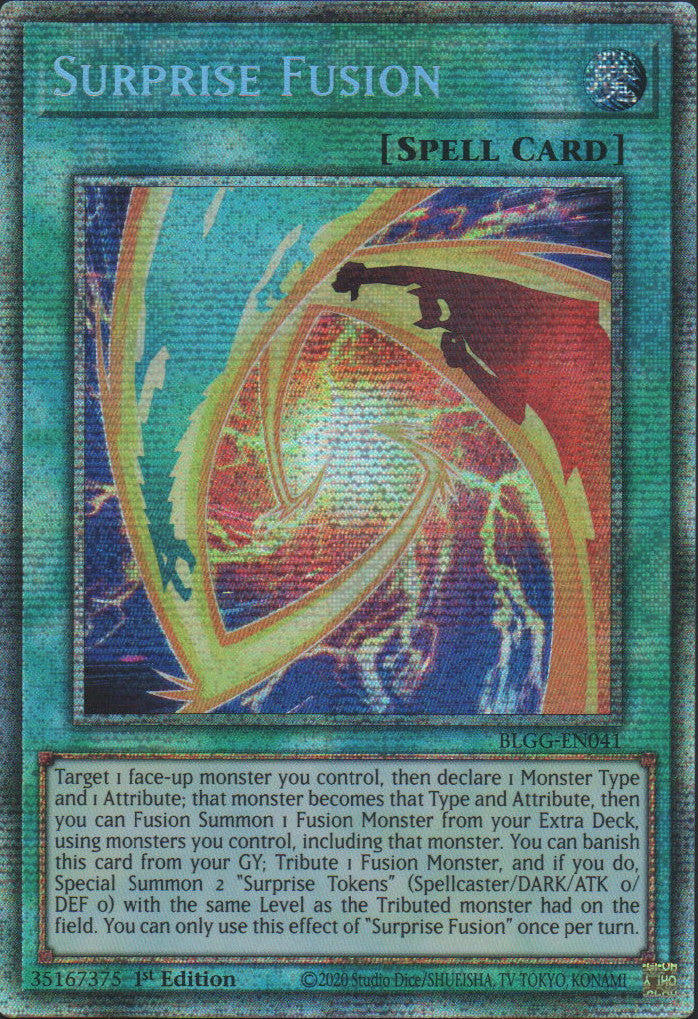 Surprise Fusion - BLGG-EN041 - 1st Edition - Starlight Rare