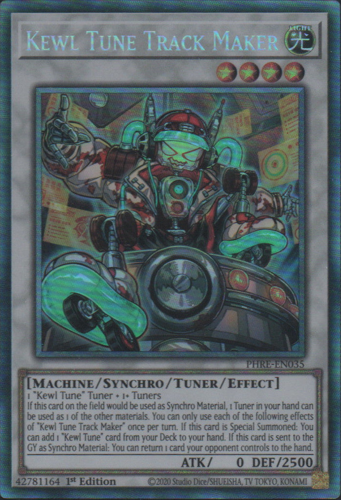 Kewl Tune Track Maker - PHRE-EN035 - 1st Edition - Collector's Rare