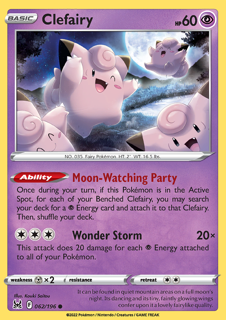 Clefairy - Lost Origin 062/196 - Common