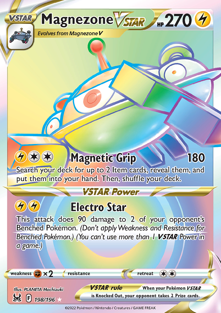 Magnezone VSTAR - Lost Origin 198/196 - Secret Rare