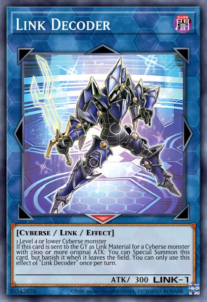 Link Decoder - BLMR-EN013 - 1st Edition - Ultra Rare