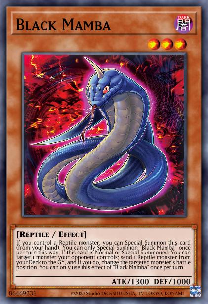 Black Mamba - BLMR-EN019 - 1st Edition - Ultra Rare