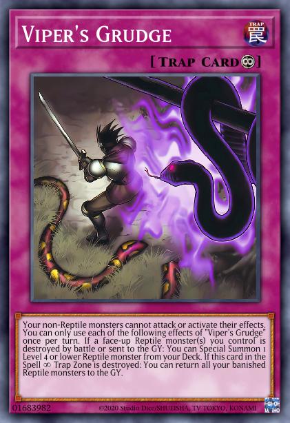 Viper's Grudge - BLMR-EN022 - 1st Edition - Ultra Rare