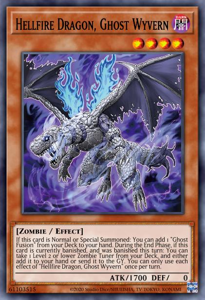 Ghost Wyvern, the Underworld Dragon - BLMR-EN025 - 1st Edition - Ultra Rare
