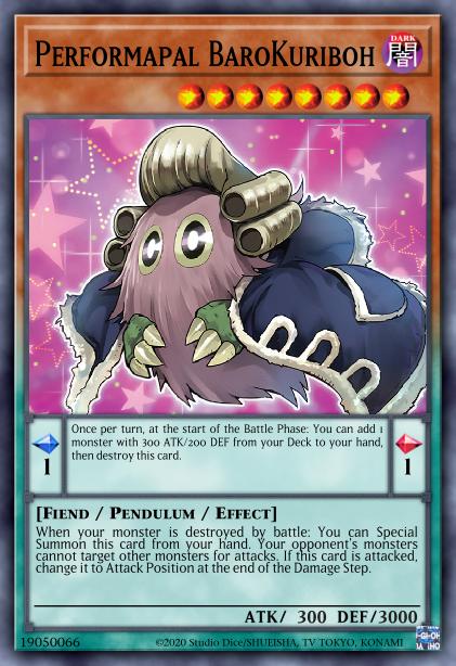Performapal Barokuriboh - BLMR-EN030 - 1st Edition - Ultra Rare