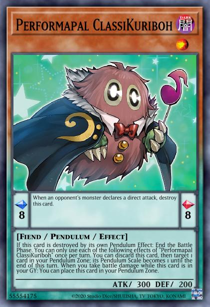 Performapal Classikuriboh - BLMR-EN031 - 1st Edition - Ultra Rare