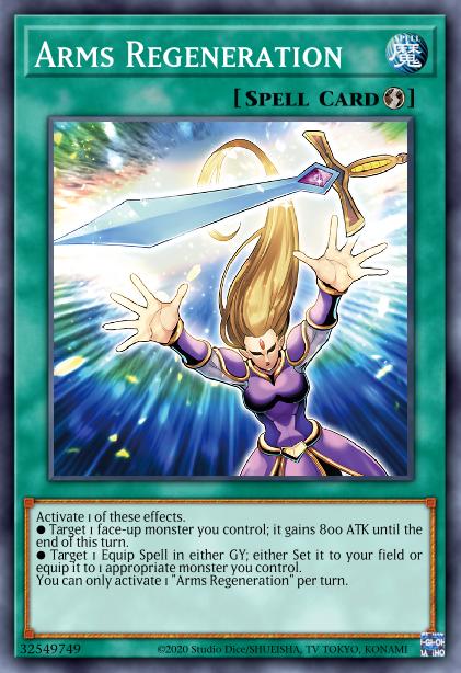 Arms Regeneration - BLMR-EN032 - 1st Edition - Ultra Rare