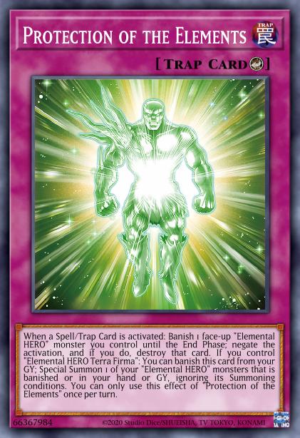 Protection of the Elements - BLMR-EN038 - 1st Edition - Ultra Rare