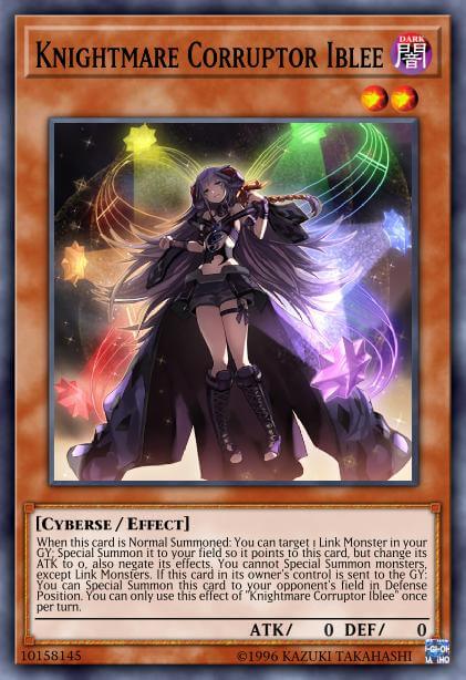 Knightmare Corruptor Iblee - BLMR-EN057 - 1st Edition - Secret Rare