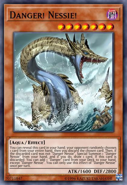Danger! Nessie! - BLMR-EN059 - 1st Edition - Secret Rare