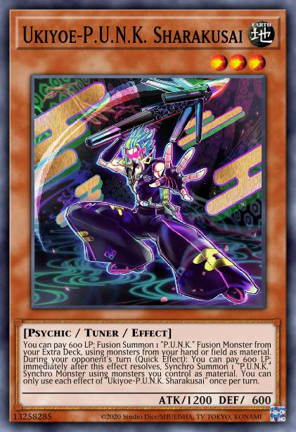 Ukiyoe-P.U.N.K. Sharakusai - BLMR-EN061 - 1st Edition - Ultra Rare