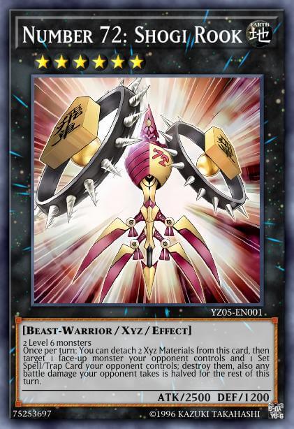 Number 72: Shogi Rook - BLMR-EN080 - 1st Edition - Ultra Rare