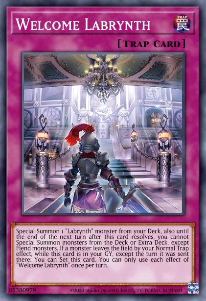 Welcome Labrynth - BLMR-EN102 - 1st Edition - Secret Rare