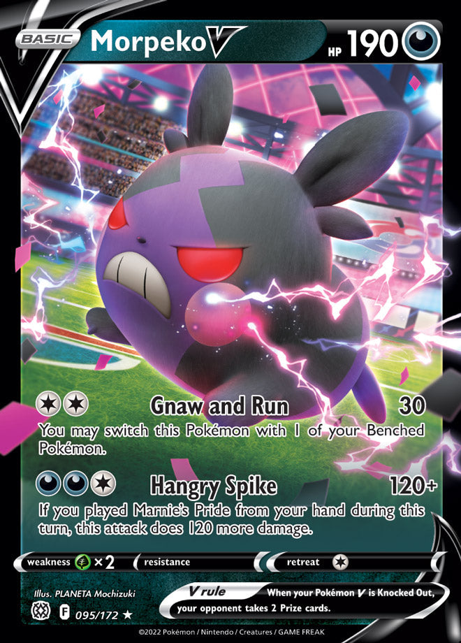 Morpeko V - Brilliant Stars 095/172 - Ultra Rare