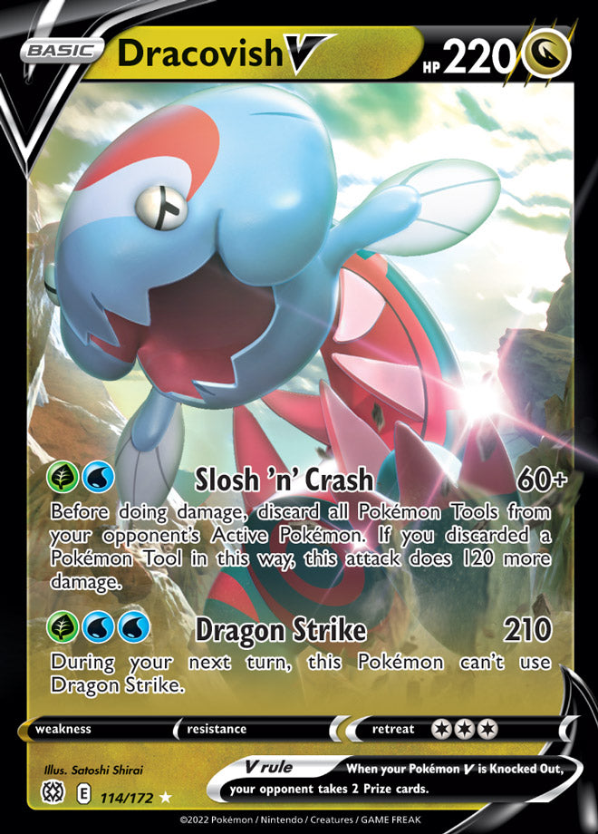 Dracovish V - Brilliant Stars 114/172 - Ultra Rare