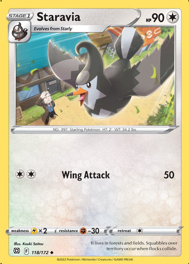 Staravia - Brilliant Stars 118/172 - Uncommon