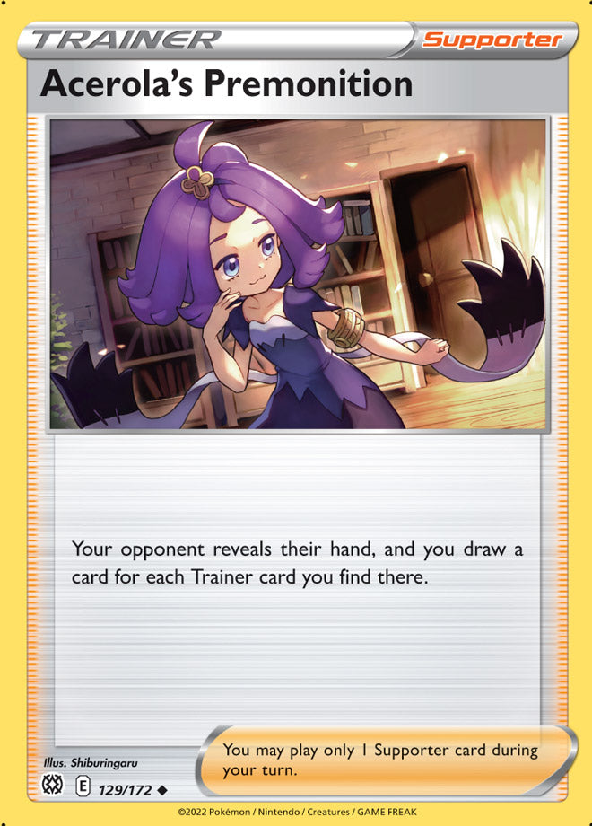 Acerola's Premonition - Brilliant Stars 129/172 - Uncommon
