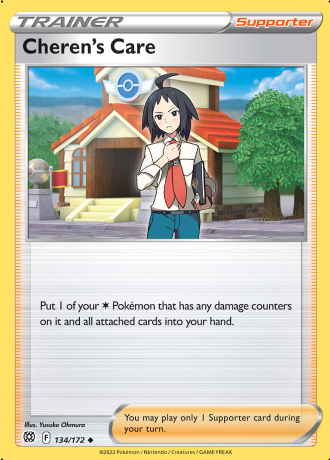 Cheren's Care - Brilliant Stars 134/172 - Uncommon