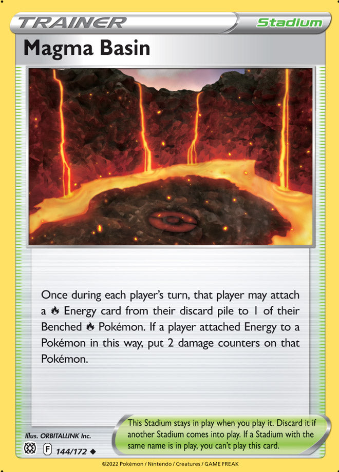 Magma Basin - Brilliant Stars 144/172 - Uncommon