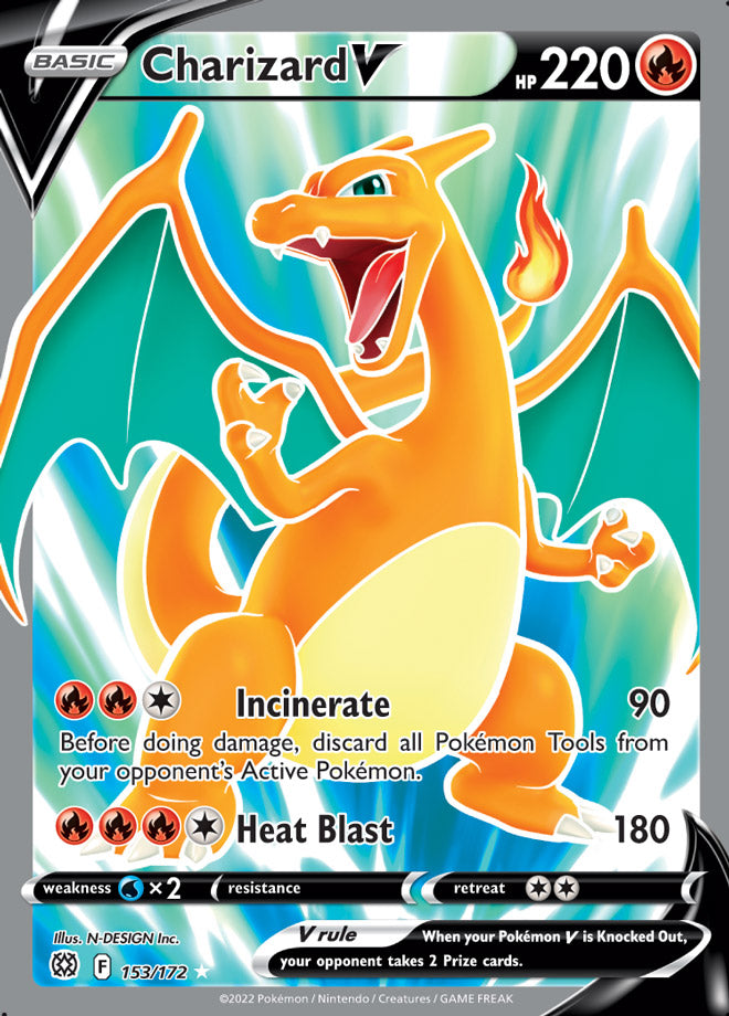 Charizard V - Brilliant Stars 153/172 - Full Art
