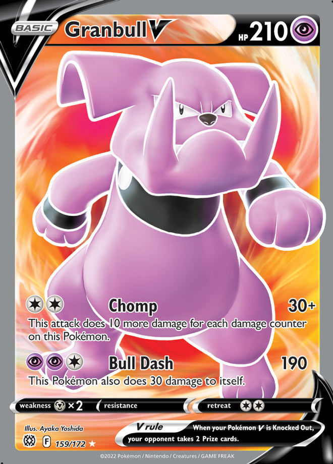 Granbull V - Brilliant Stars 159/172 - Full Art