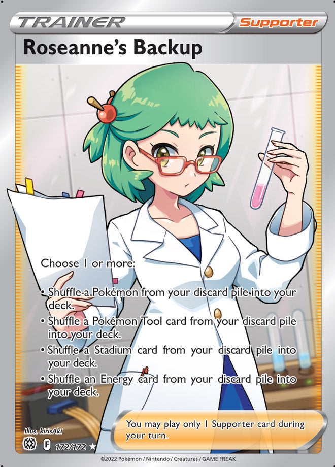 Roseanne's Backup - Brilliant Stars 172/172 - Full Art