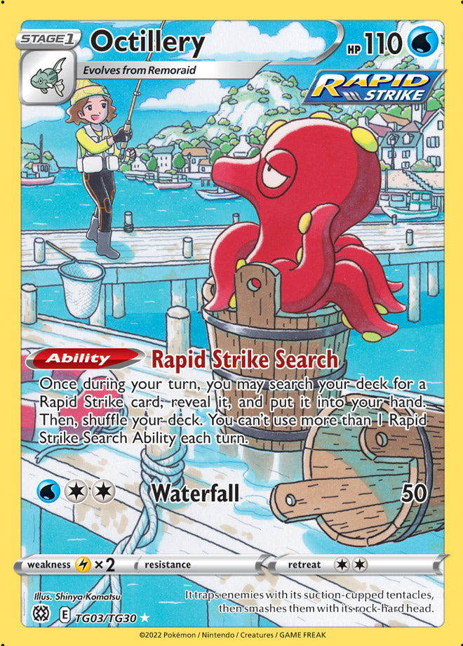 Octillery - Brilliant Stars TG03/TG30 - Trainer Gallery