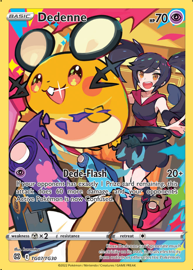 Dedenne - Brilliant Stars TG07/TG30 - Trainer Gallery