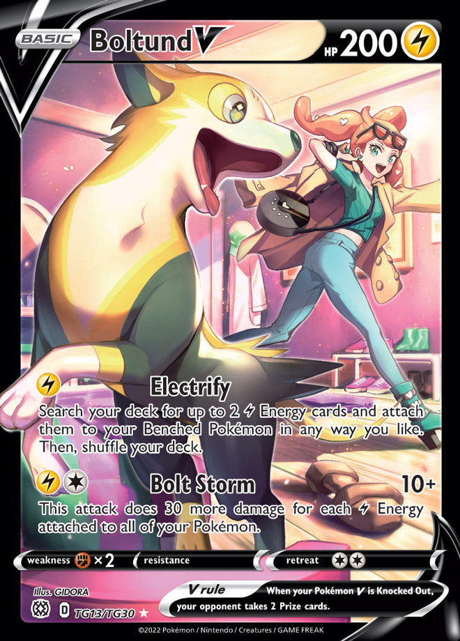 Boltund V - Brilliant Stars TG13/TG30 - Trainer Gallery Ultra Rare