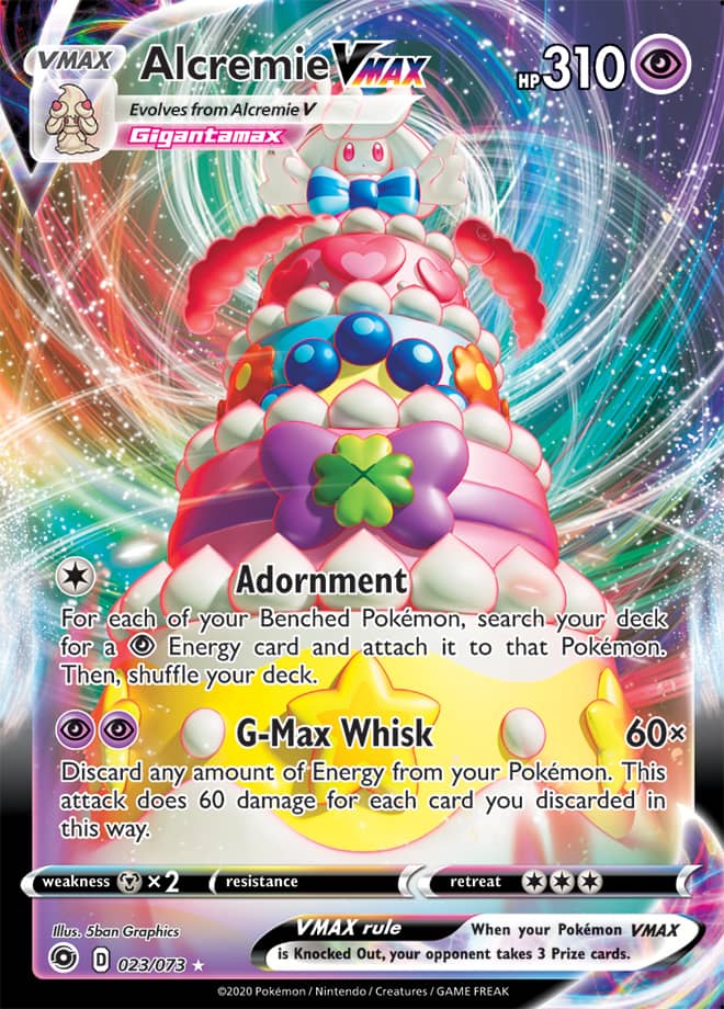 Alcremie VMAX - Champion's Path 023/073 - Ultra Rare