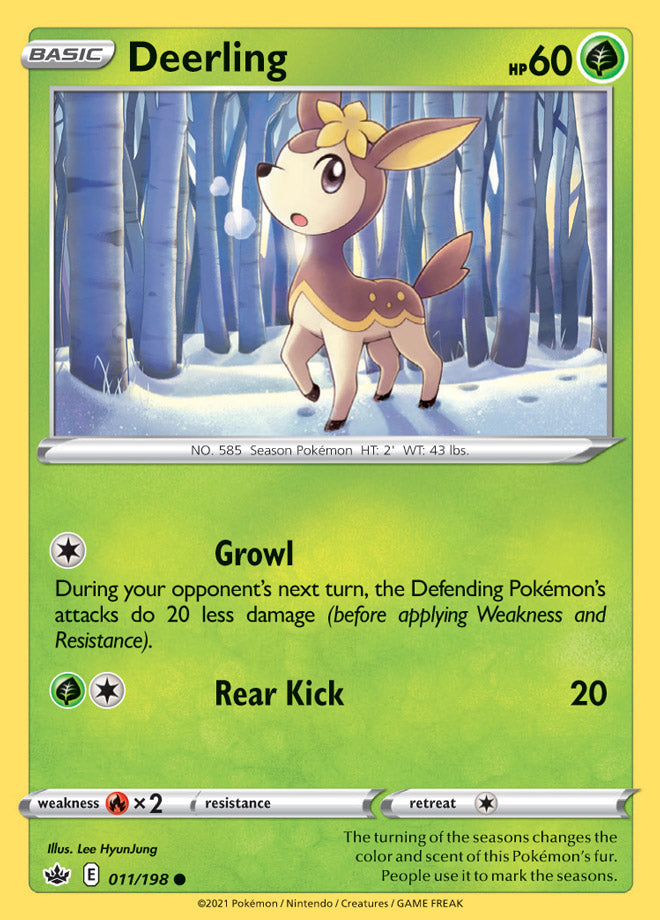 Deerling - Chilling Reign 011/198 - Common