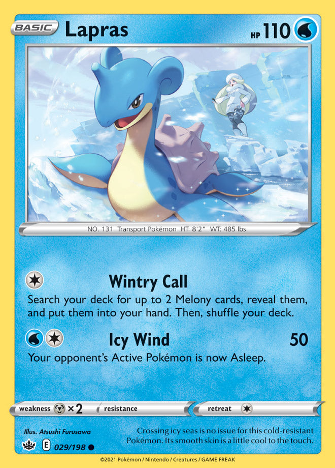 Lapras - Chilling Reign 029/198 - Common