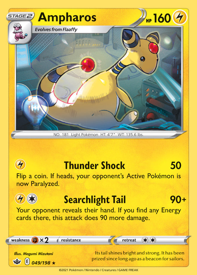 Ampharos - Chilling Reign 049/198 - Rare