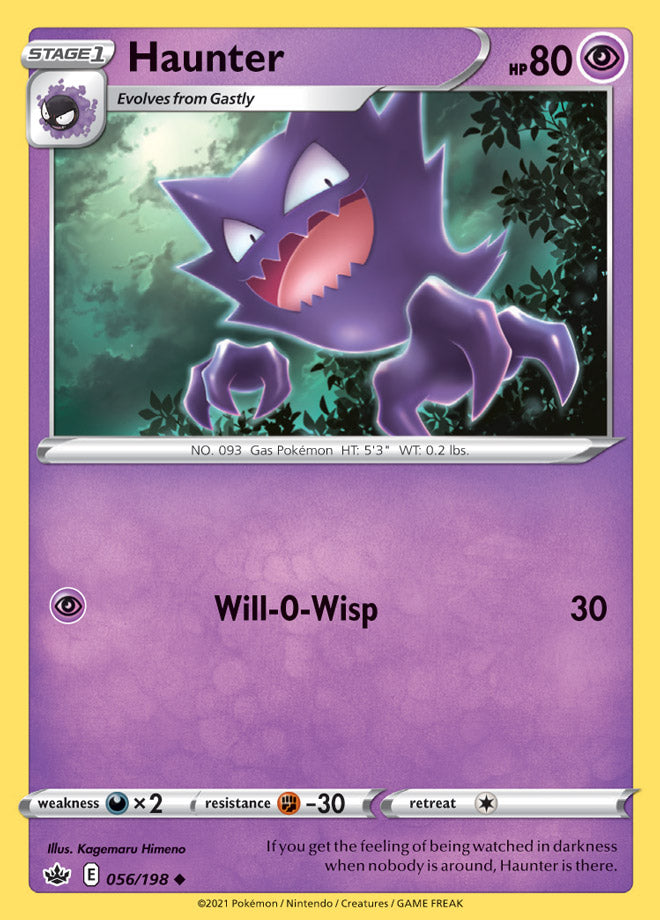 Haunter - Chilling Reign 056/198 - Uncommon