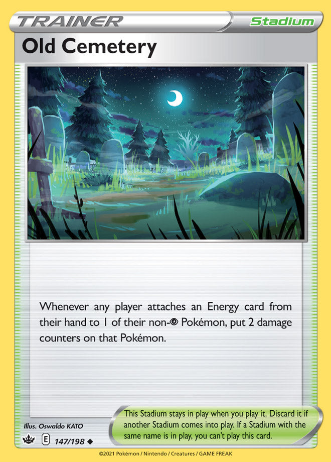Old Cemetery - Chilling Reign 147/198 - Uncommon