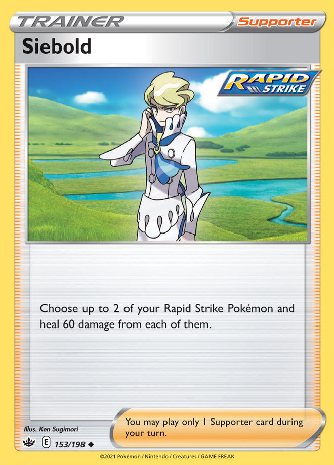 Siebold - Chilling Reign 153/198 - Uncommon