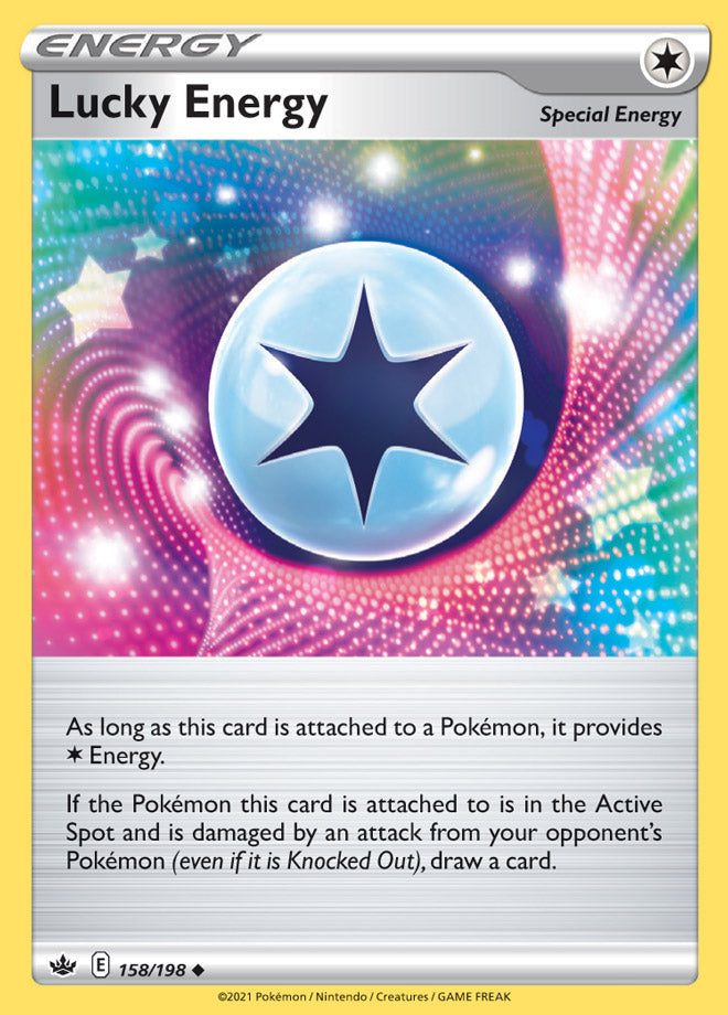 Lucky Energy - Chilling Reign 158/198 - Uncommon
