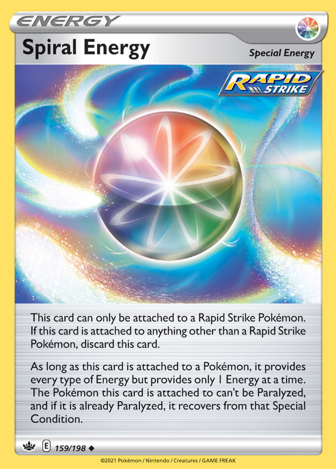 Spiral Energy - Chilling Reign 159/198 - Uncommon
