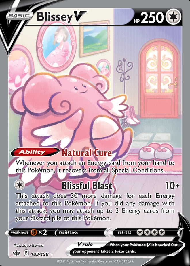 Blissey V - Chilling Reign 183/198 - Alternate Art
