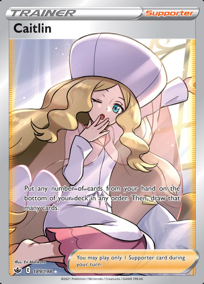 Caitlin - Chilling Reign 189/198 - Full Art