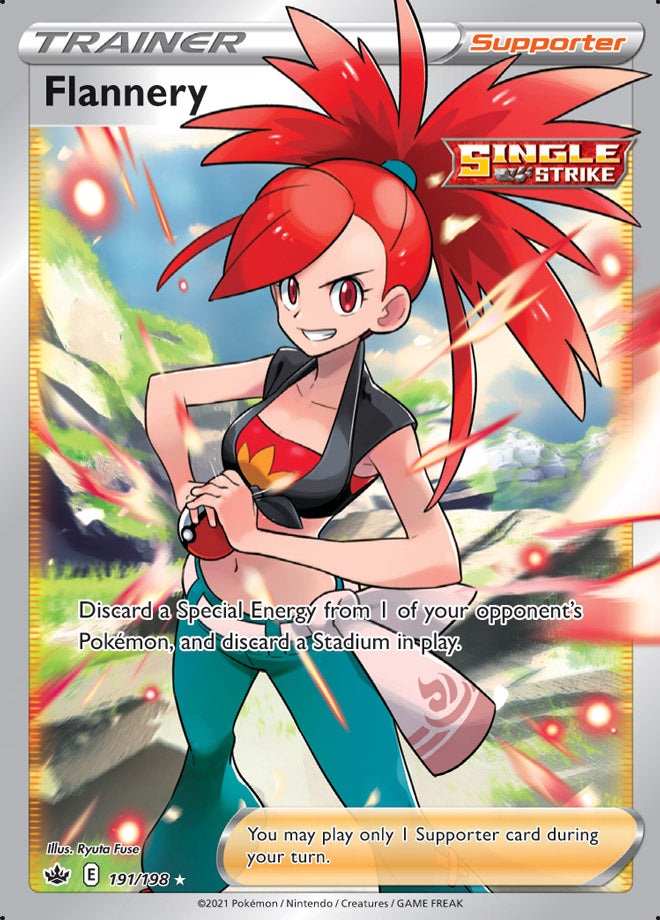 Flannery - Chilling Reign 191/198 - Full Art